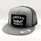 STC Winged Skull Patch Flat Bill Trucker Multiple Colors