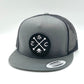 STC Crossbones Flat Bill Trucker Multiple Colors