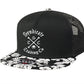 Script STC Crossbones Flat Bill Truckers